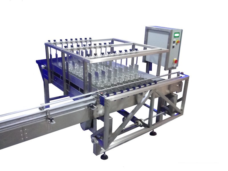 Laning Conveyor from Liquid Packaging Solutions
